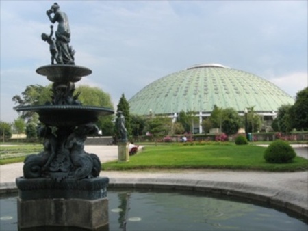 The Crystal Palace and Pavilhao Rosa Mota in Porto